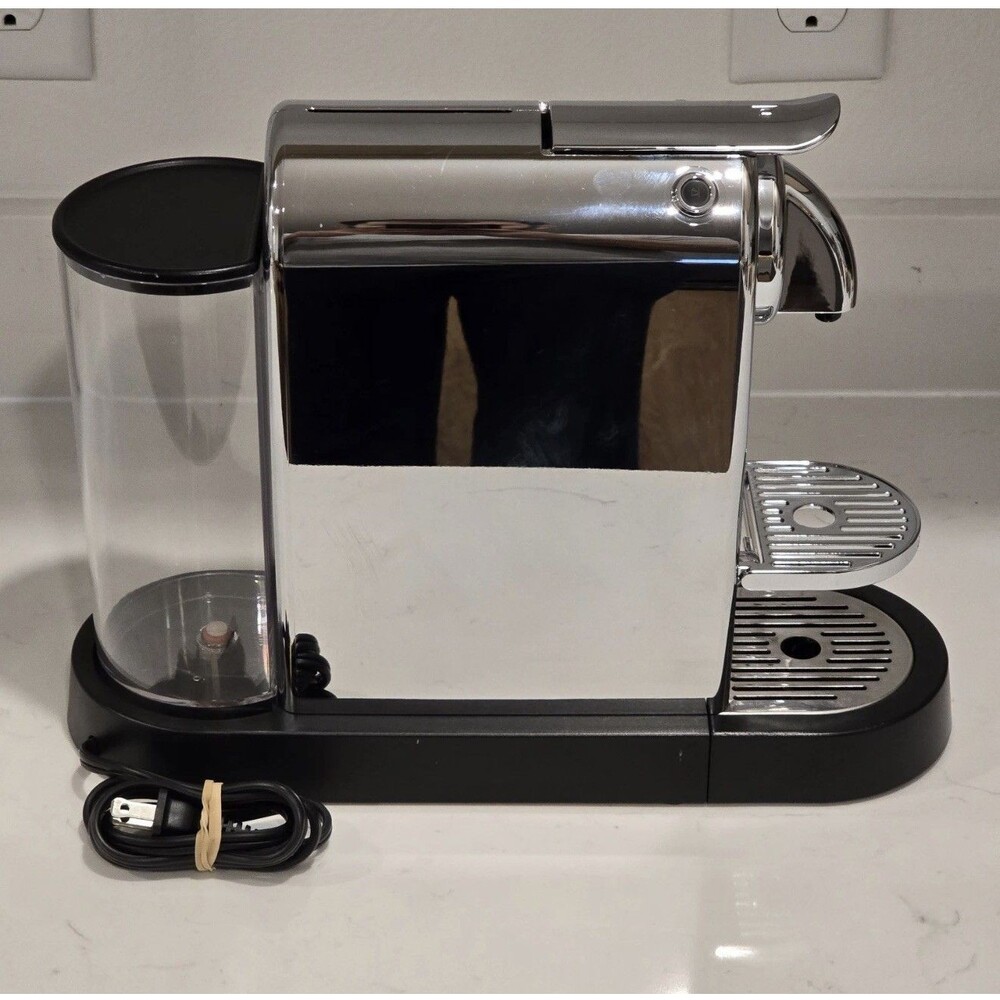 Nespresso CitiZ Chrome Espresso Machine, Type D111